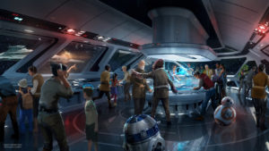 AT D23 EXPO 2017, DISNEY PARKS CHAIRMAN BOB CHAPEK ANNOUNCES NEW STAR WARS-THEMED HOTEL FOR WALT DISNEY WORLD RESORT -- During D23 Expo 2017, Walt Disney Parks & Resorts Chairman Bob Chapek announced plans to create the most experiential concept ever in an immersive Star Wars-themed hotel at Walt Disney World Resort. Dedicated entirely to the galaxy of Star Wars, it will be a one-of-a-kind experience where a luxury resort meets a multi-day adventure in a galaxy far, far away.