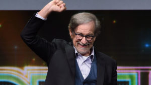 SAN DIEGO, CA - JULY 22:  Director Steven Spielberg attends the Warner Bros. Pictures Presentation during Comic-Con International 2017 at San Diego Convention Center on July 22, 2017 in San Diego, California.  (Photo by Kevin Winter/Getty Images)